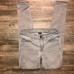 ❤️American Eagle 0 Regular grey jeggings❤️